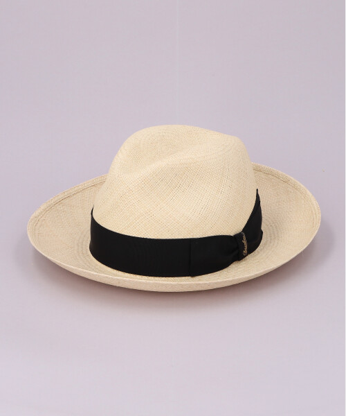 QUITO WIDE BRIM 141088 NATURAL x BLACK 57